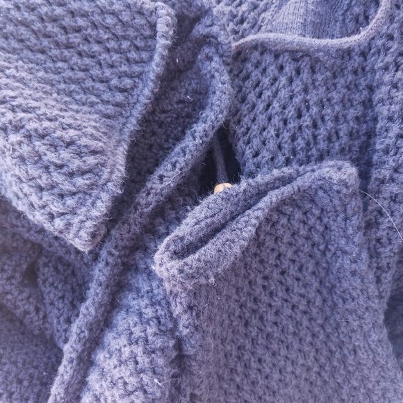 {I.E Relaxed} Crochet Pullover Hoodie - Picture 4 of 4